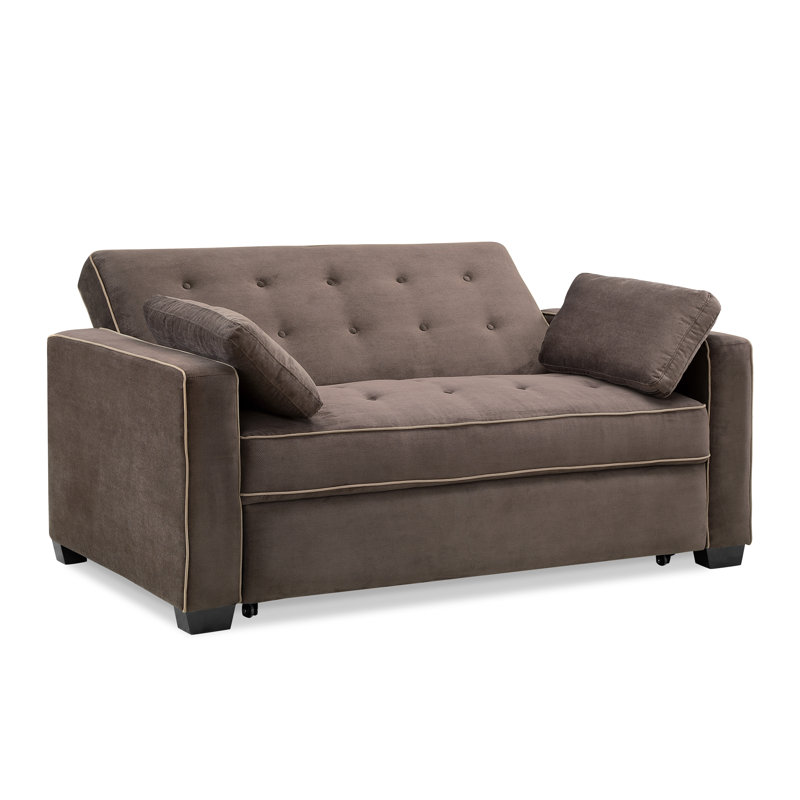 Serta Monroe Queen Size Convertible Sleeper Sofa with Cushions